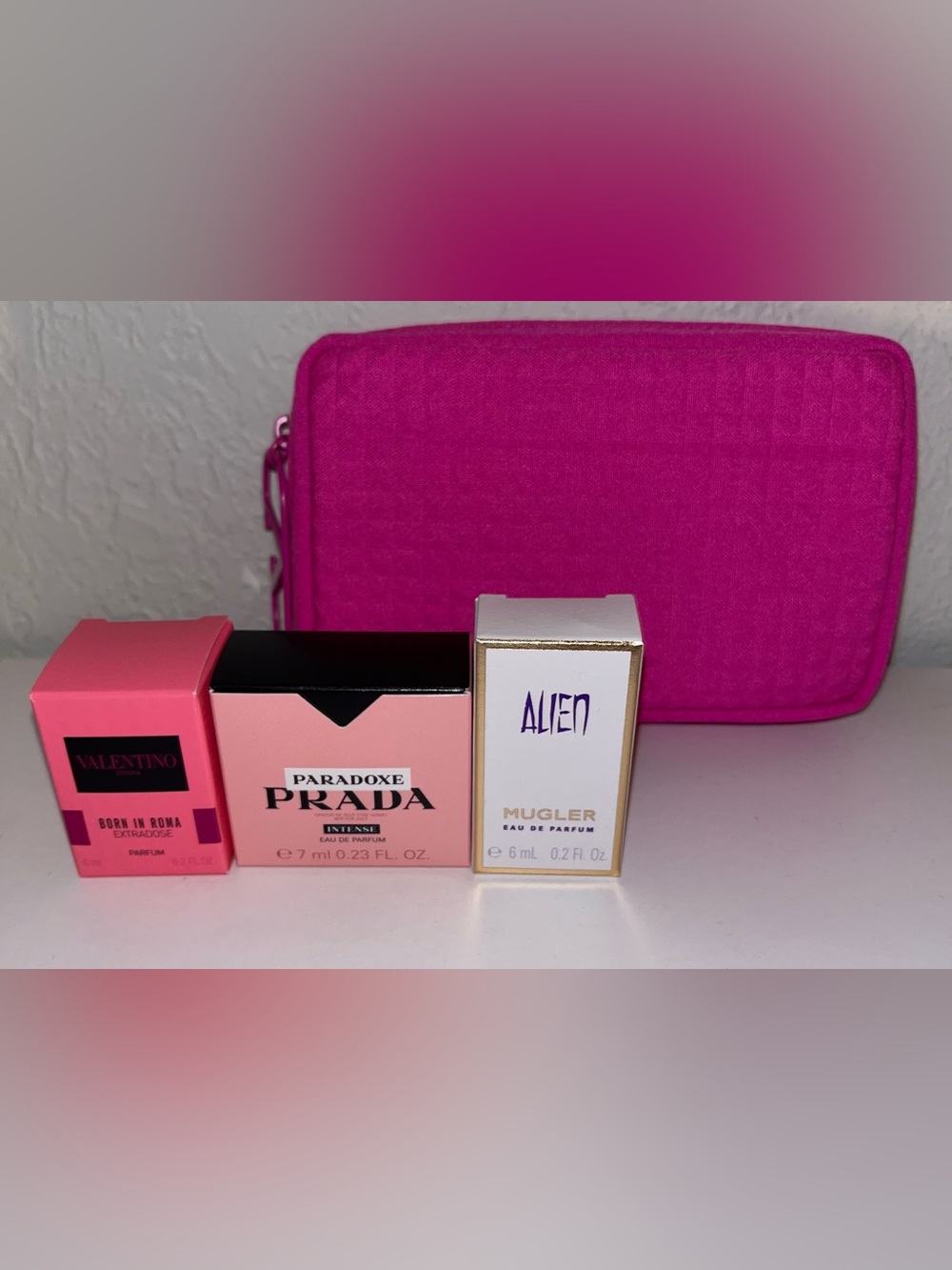 Mini Set w/Pink pouch